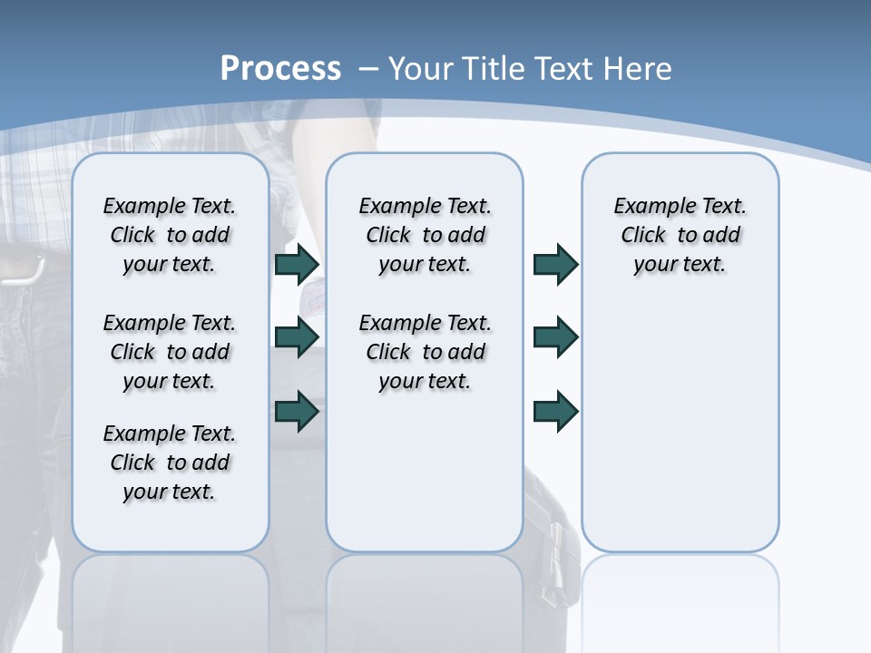 Tool Job Gloves PowerPoint Template