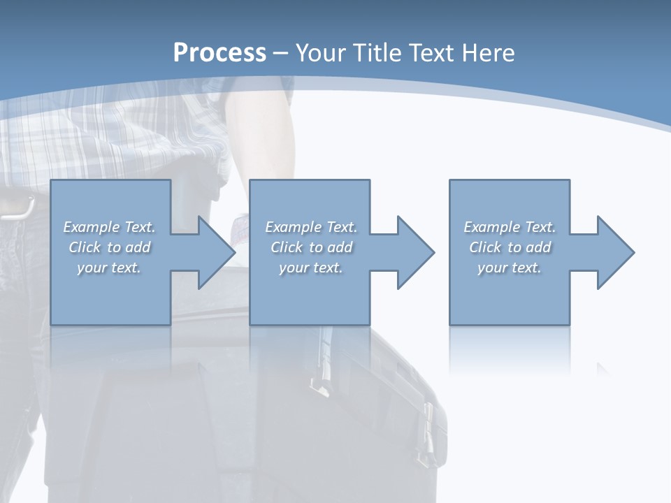 Tool Job Gloves PowerPoint Template