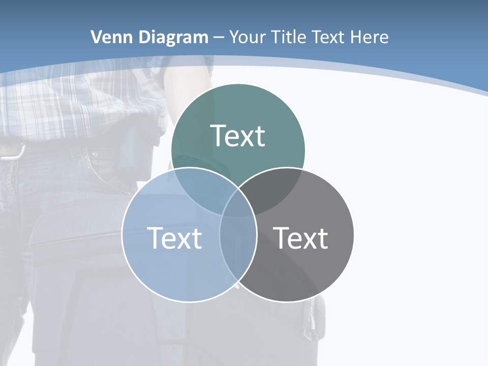 Tool Job Gloves PowerPoint Template
