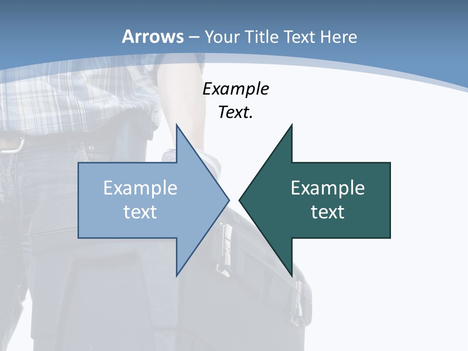 Tool Job Gloves PowerPoint Template