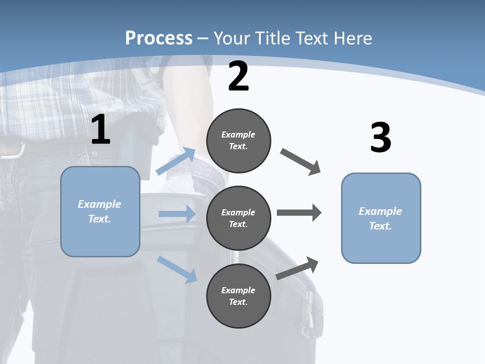 Tool Job Gloves PowerPoint Template