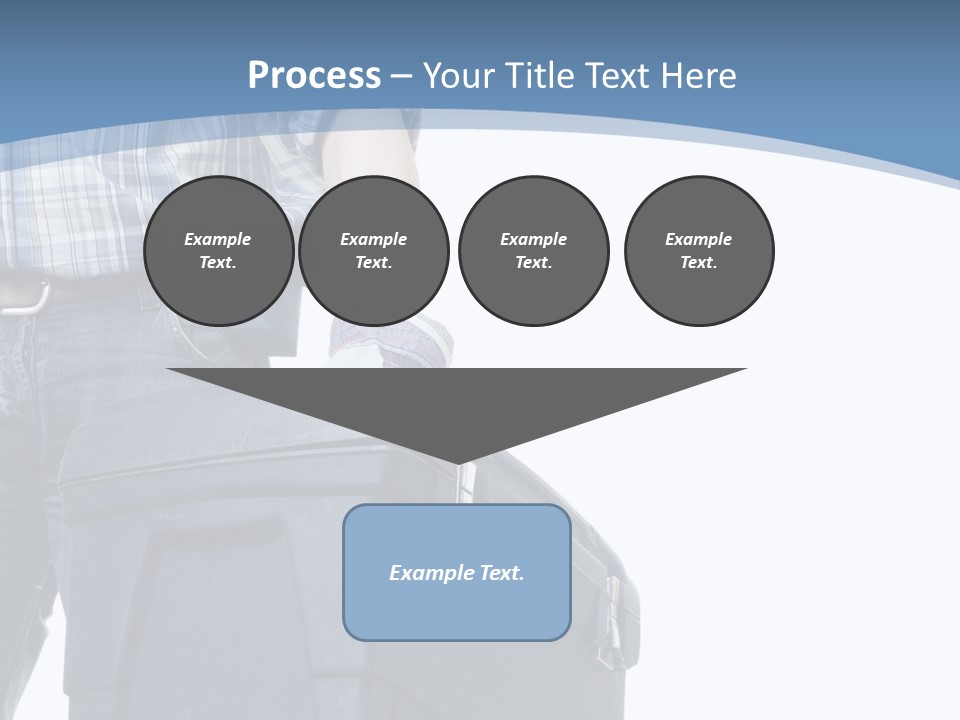 Tool Job Gloves PowerPoint Template