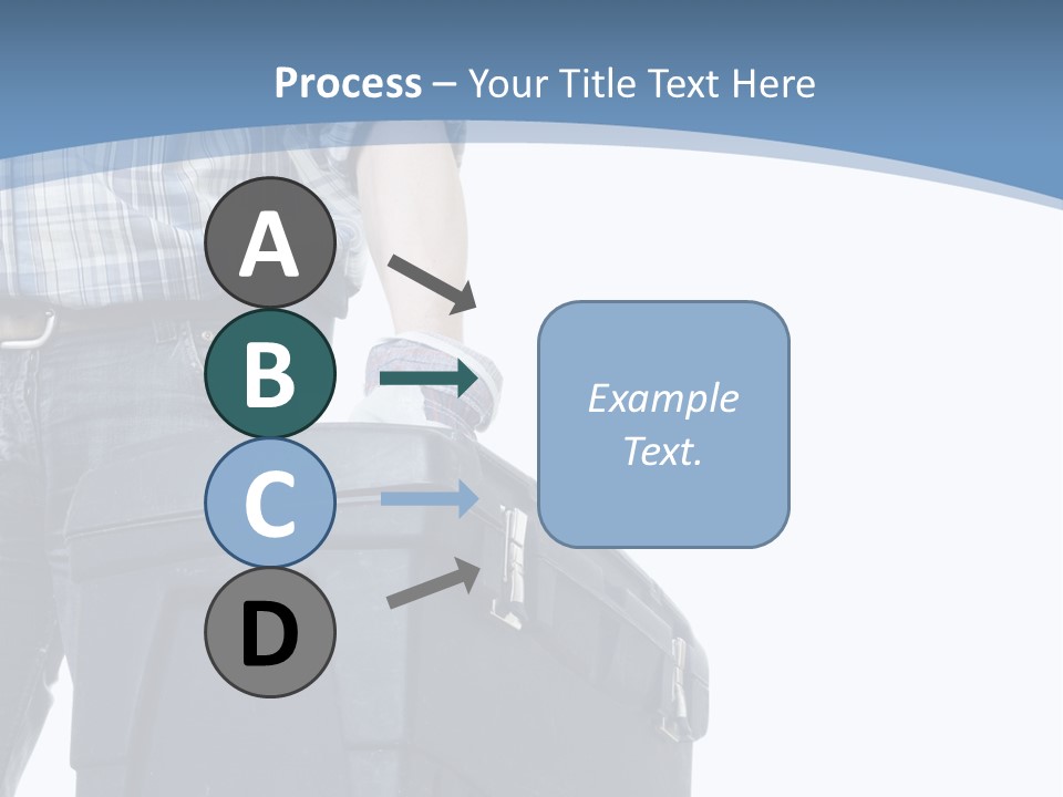 Tool Job Gloves PowerPoint Template