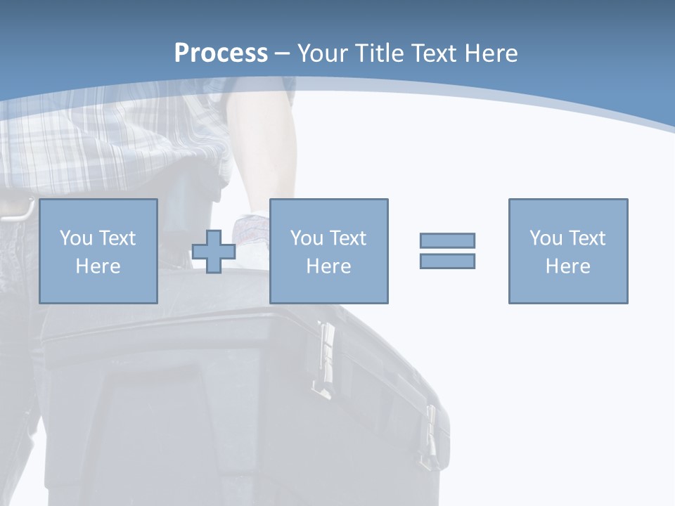 Tool Job Gloves PowerPoint Template