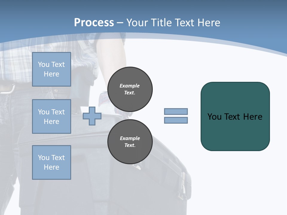 Tool Job Gloves PowerPoint Template