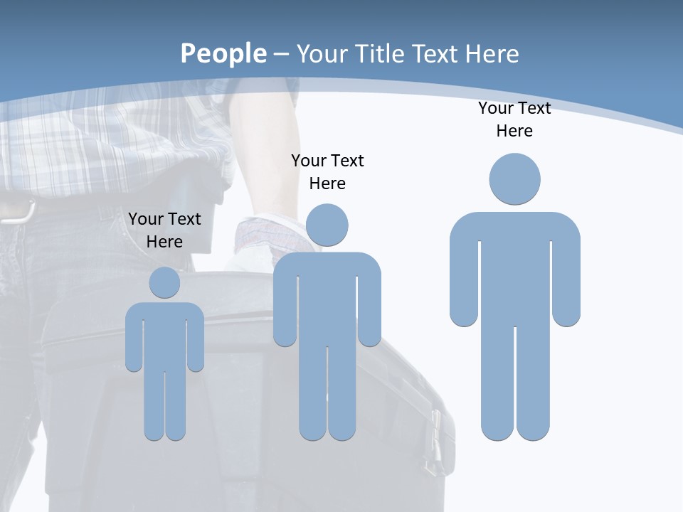 Tool Job Gloves PowerPoint Template