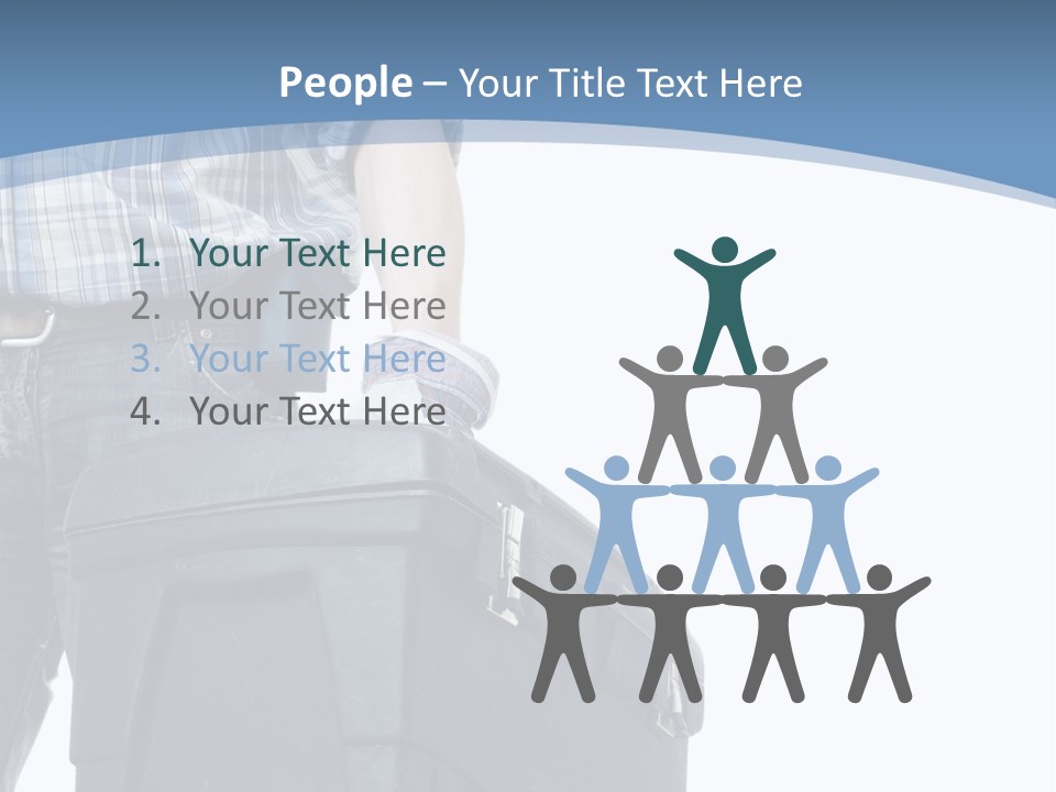 Tool Job Gloves PowerPoint Template