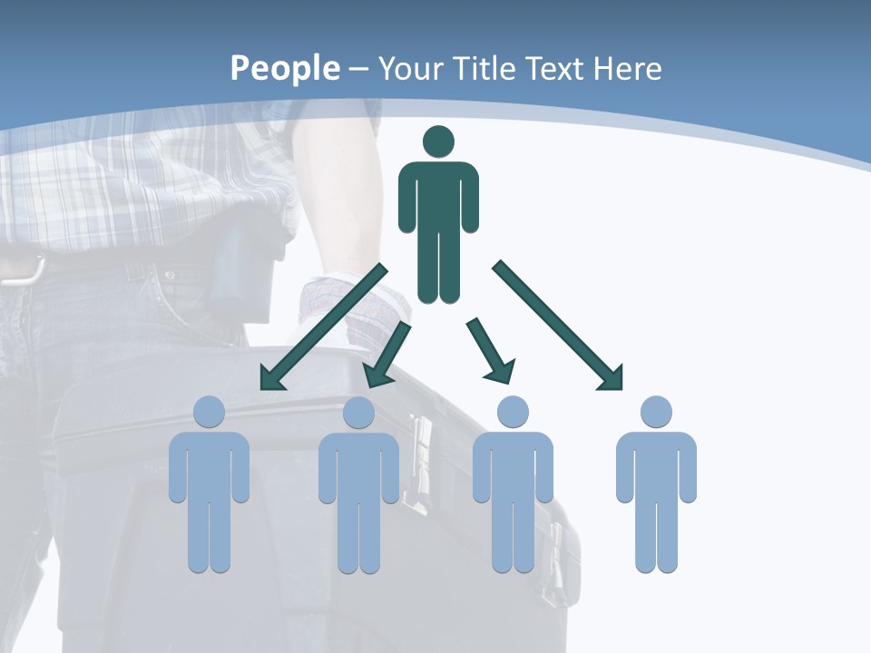 Tool Job Gloves PowerPoint Template