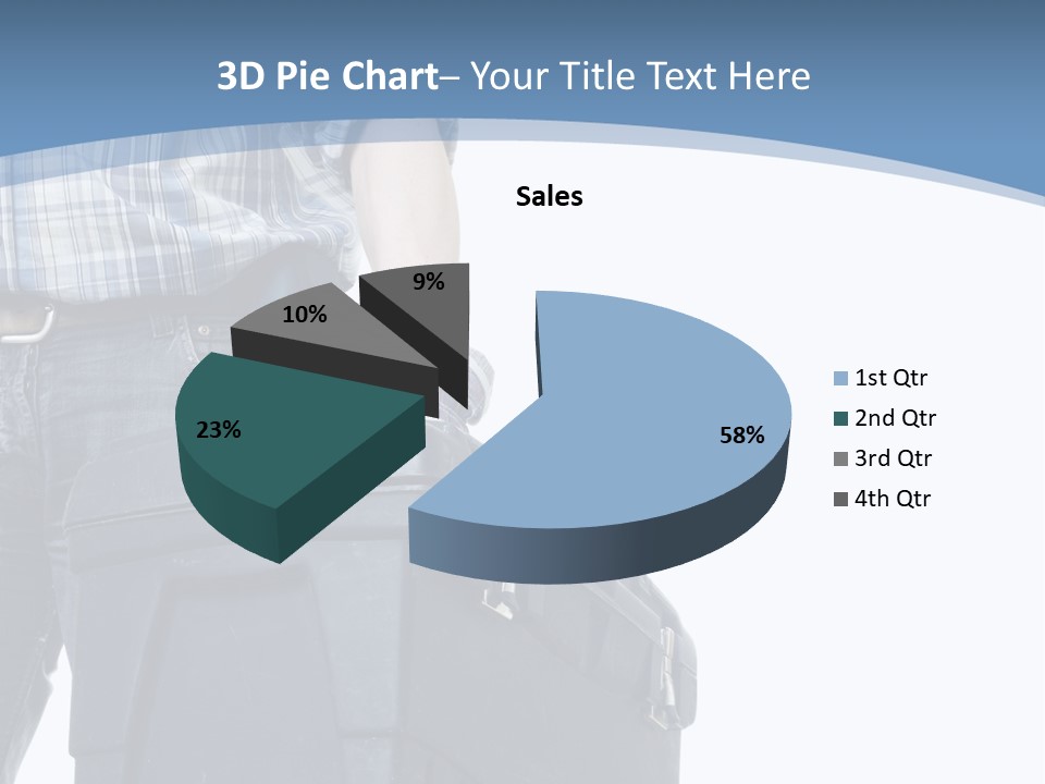 Tool Job Gloves PowerPoint Template