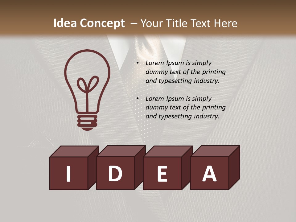 Men Vogue Modern PowerPoint Template