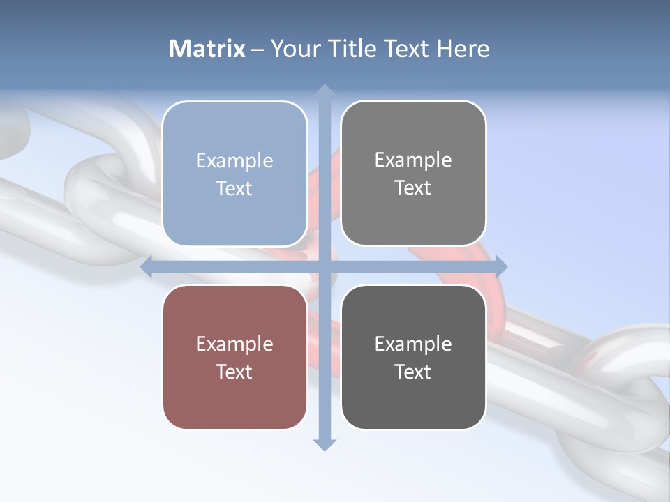 Stressed Power Weak PowerPoint Template