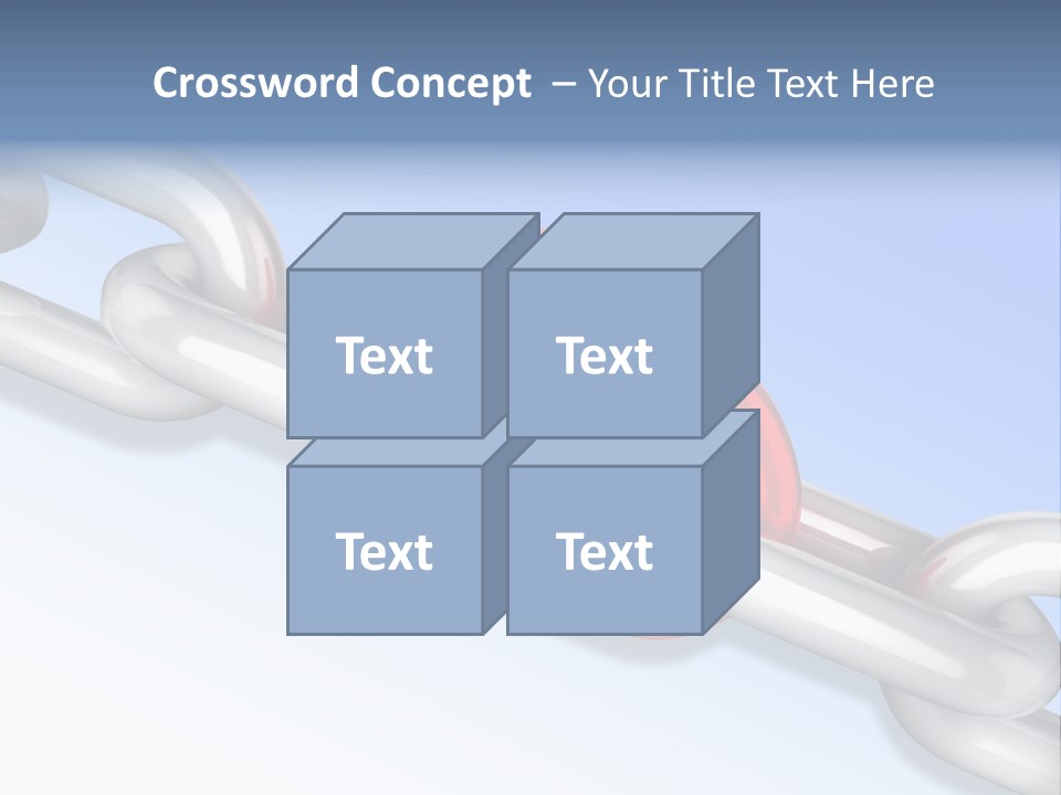Stressed Power Weak PowerPoint Template