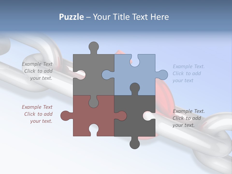 Stressed Power Weak PowerPoint Template