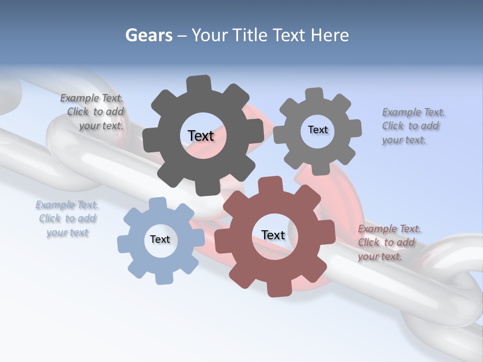 Stressed Power Weak PowerPoint Template