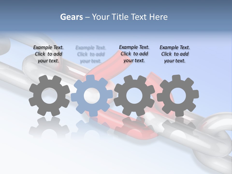 Stressed Power Weak PowerPoint Template