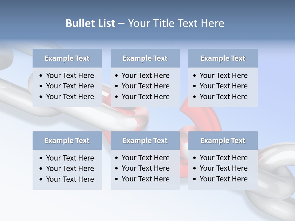 Stressed Power Weak PowerPoint Template