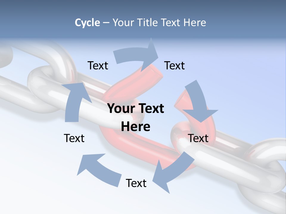 Stressed Power Weak PowerPoint Template