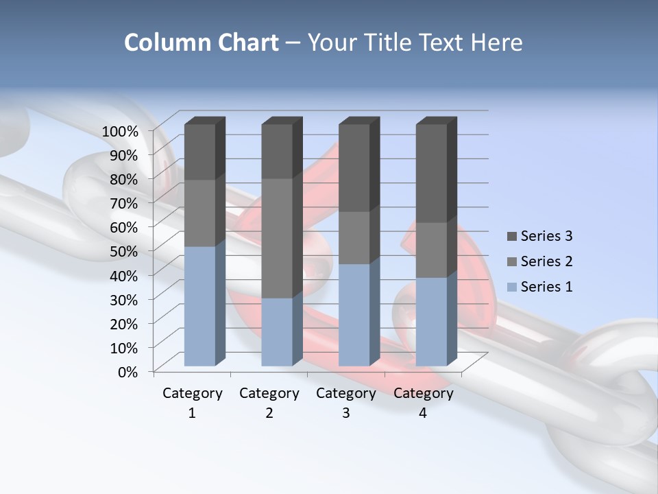 Stressed Power Weak PowerPoint Template