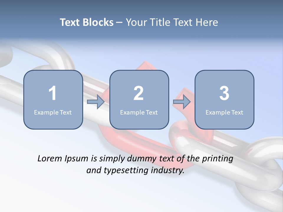 Stressed Power Weak PowerPoint Template