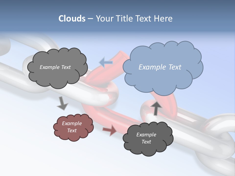Stressed Power Weak PowerPoint Template