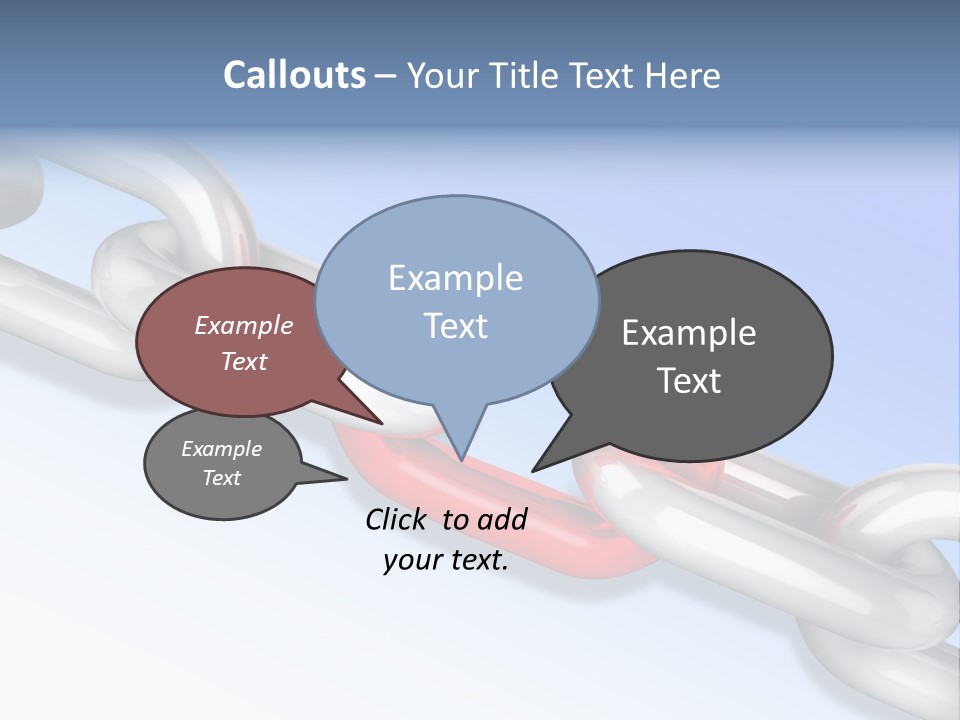 Stressed Power Weak PowerPoint Template