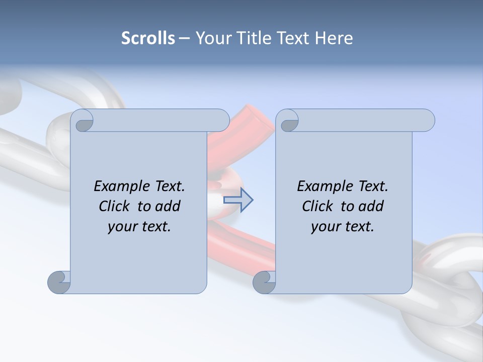 Stressed Power Weak PowerPoint Template