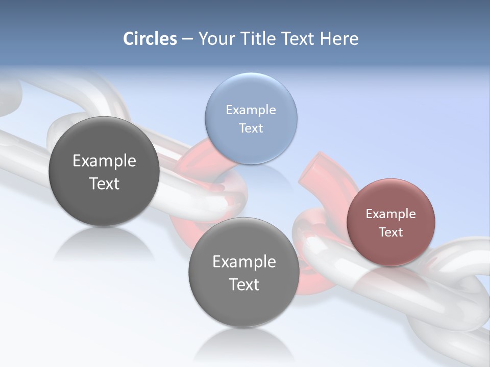 Stressed Power Weak PowerPoint Template