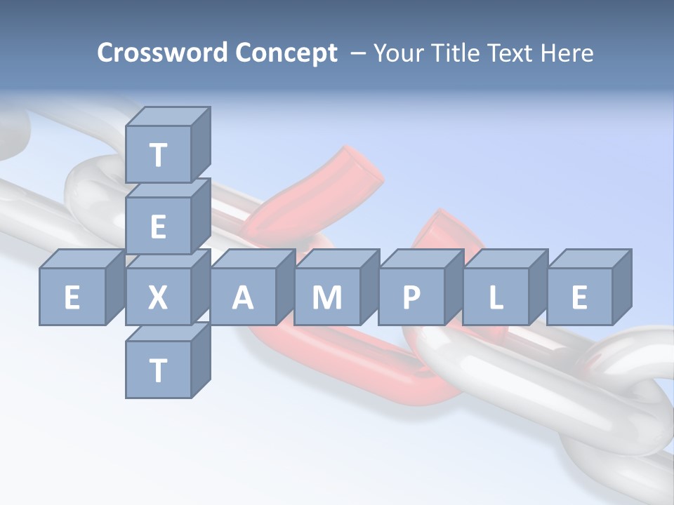 Stressed Power Weak PowerPoint Template