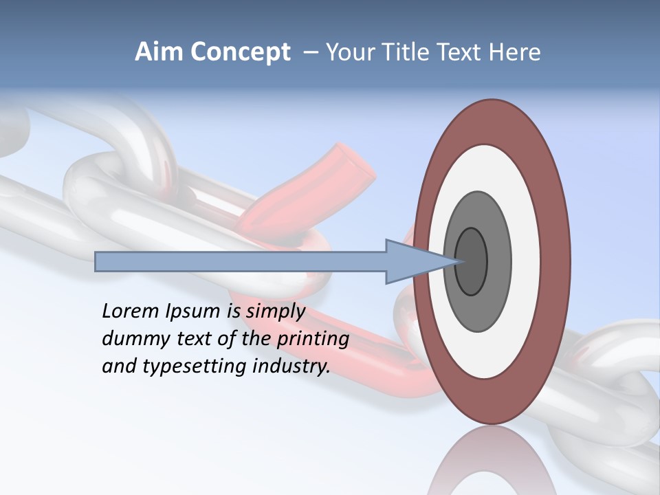 Stressed Power Weak PowerPoint Template