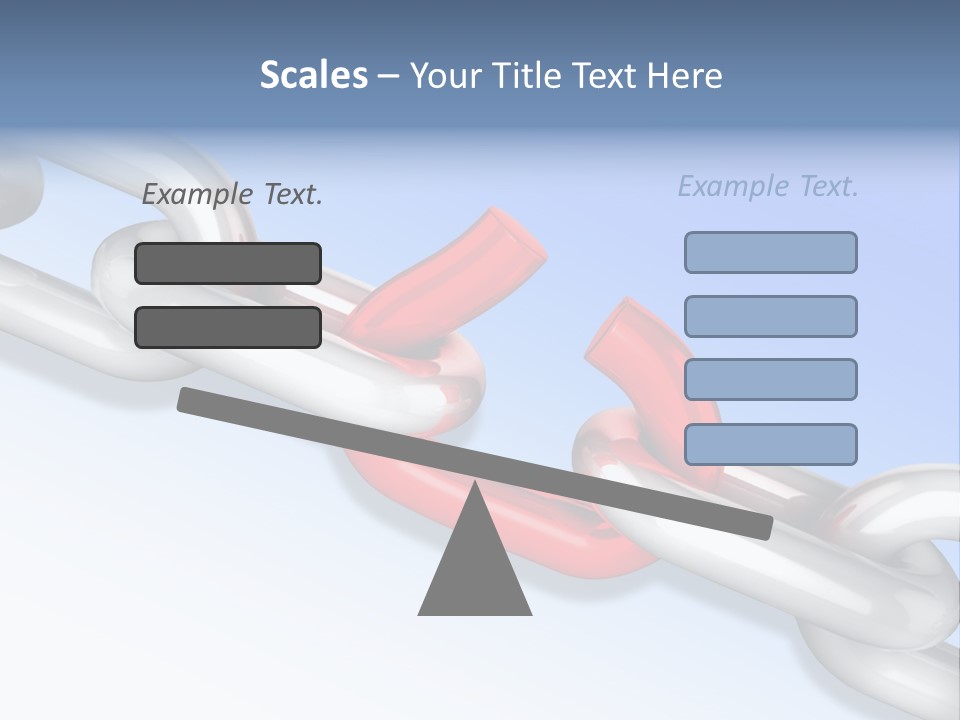Stressed Power Weak PowerPoint Template