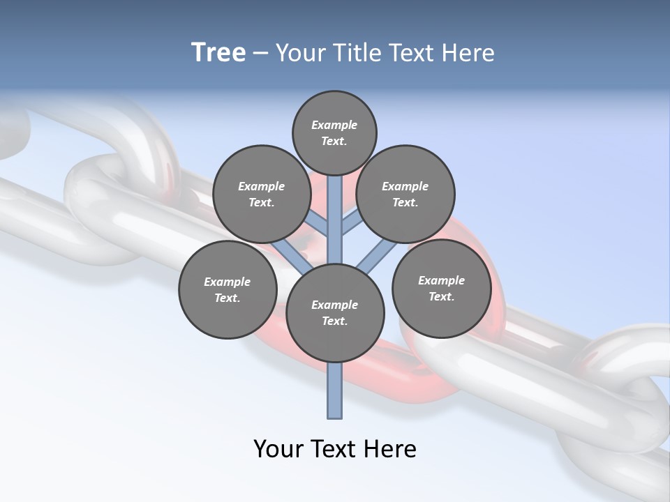 Stressed Power Weak PowerPoint Template