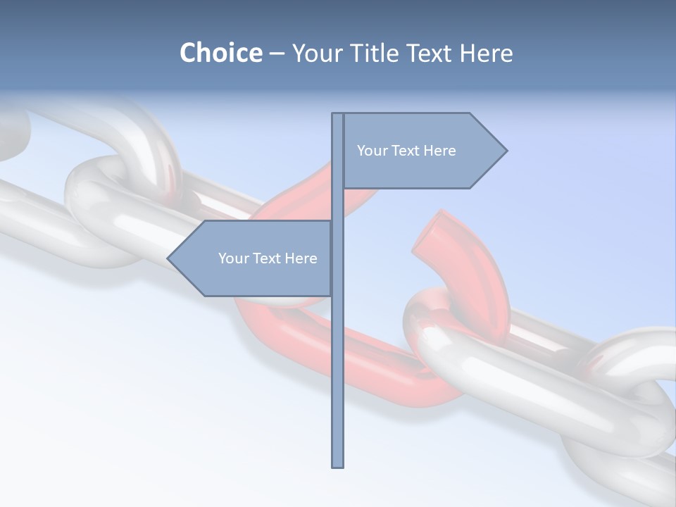 Stressed Power Weak PowerPoint Template