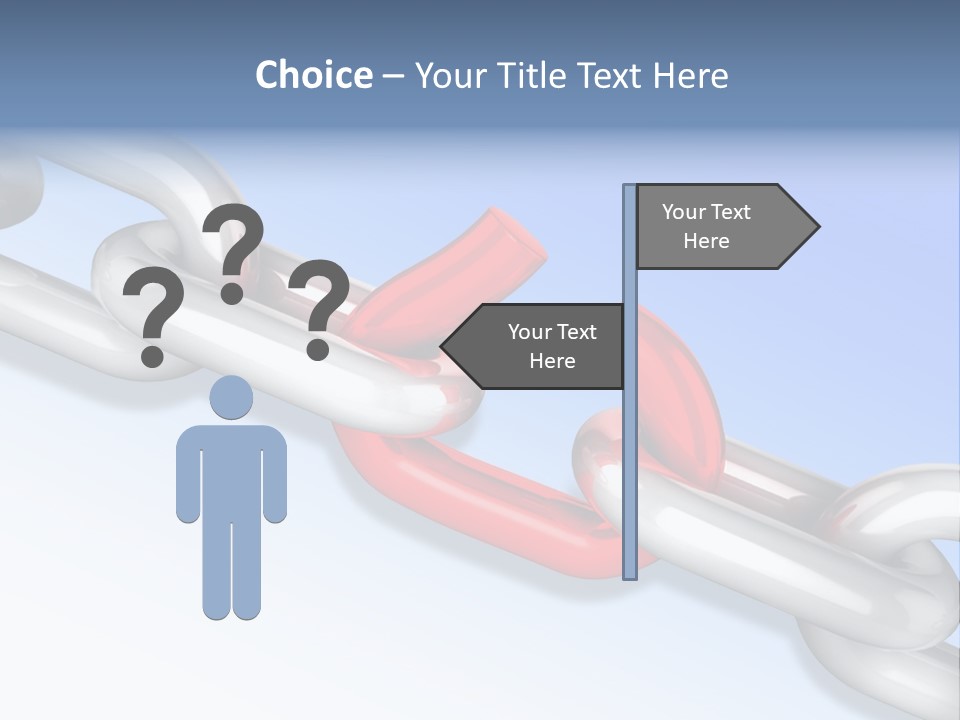Stressed Power Weak PowerPoint Template