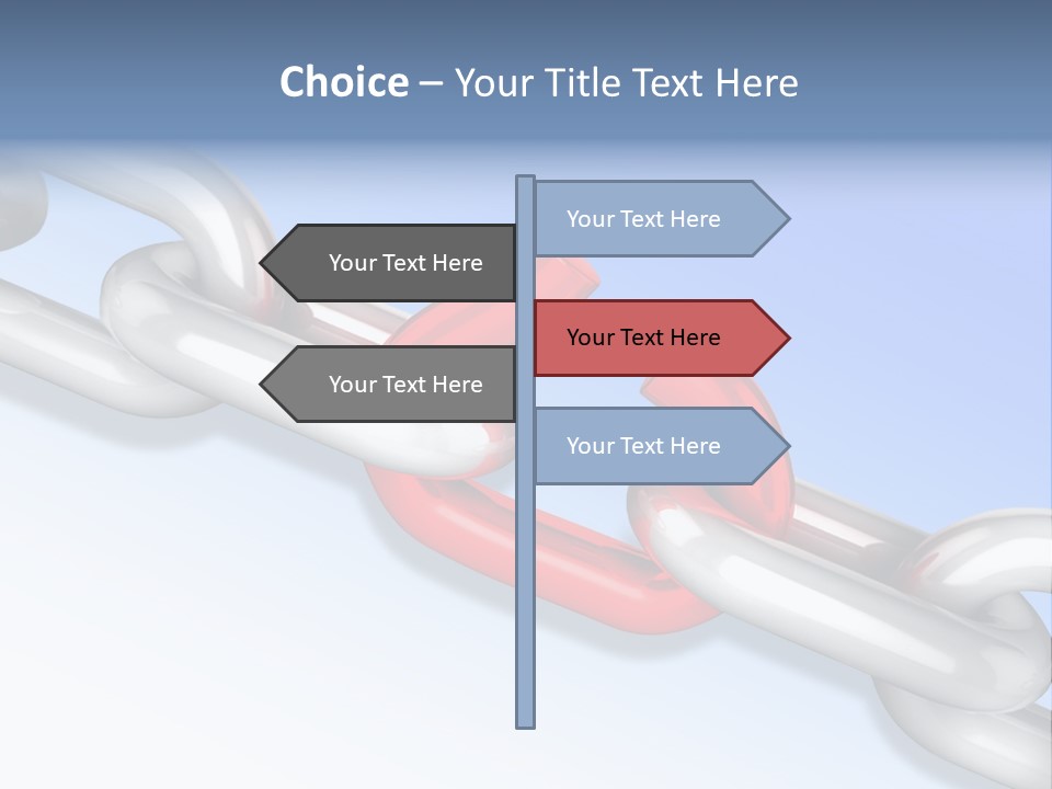 Stressed Power Weak PowerPoint Template