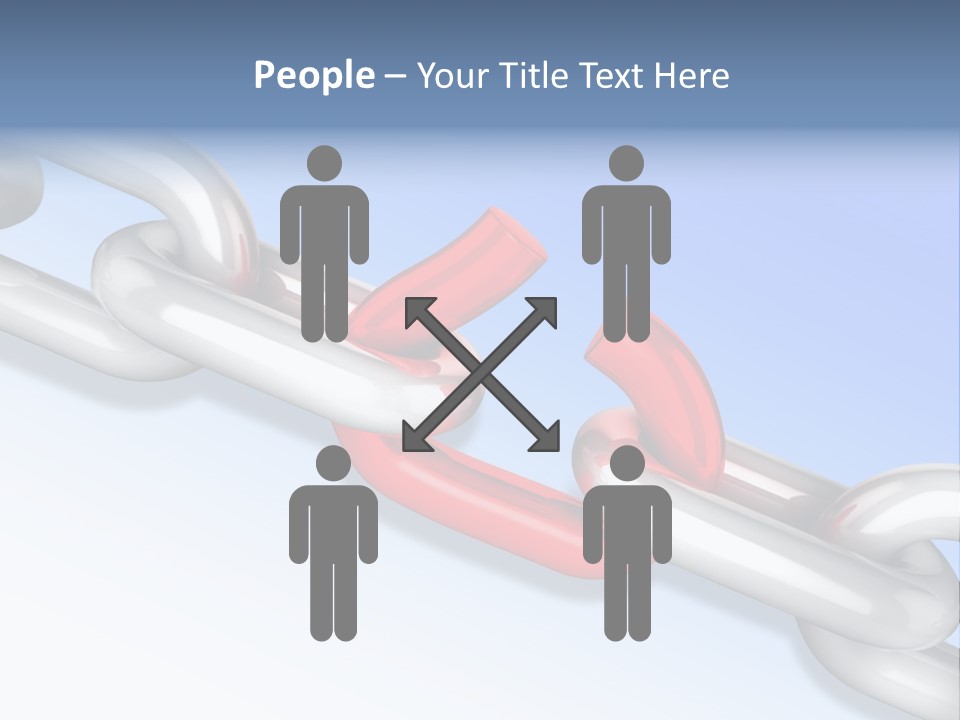 Stressed Power Weak PowerPoint Template