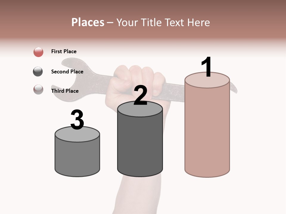 Holding Business Engineer PowerPoint Template