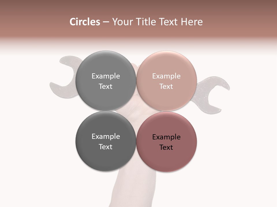 Holding Business Engineer PowerPoint Template