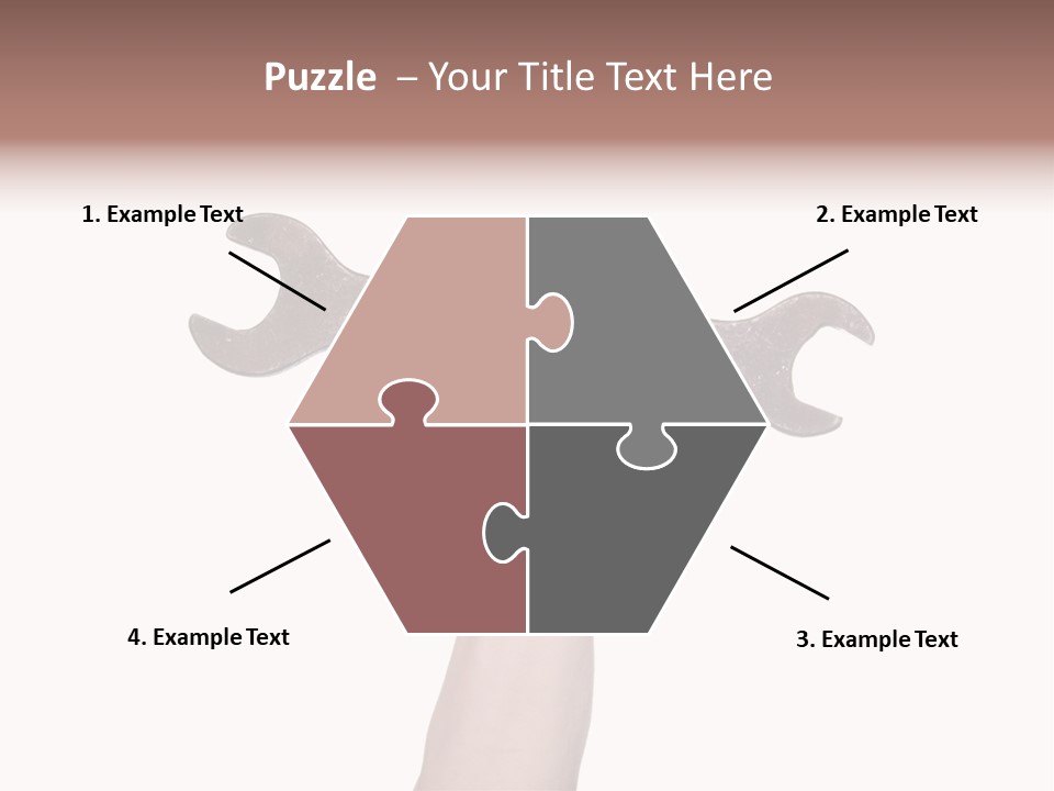 Holding Business Engineer PowerPoint Template