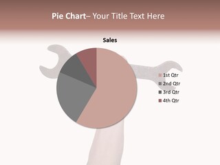 Holding Business Engineer PowerPoint Template