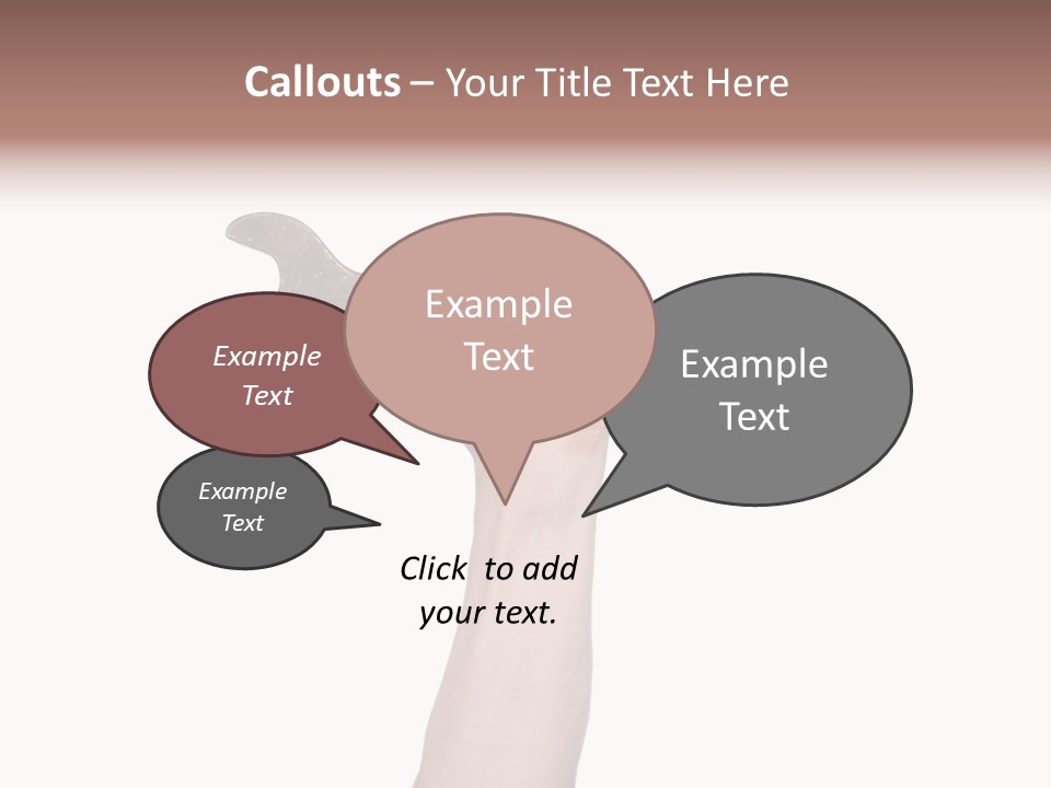 Holding Business Engineer PowerPoint Template