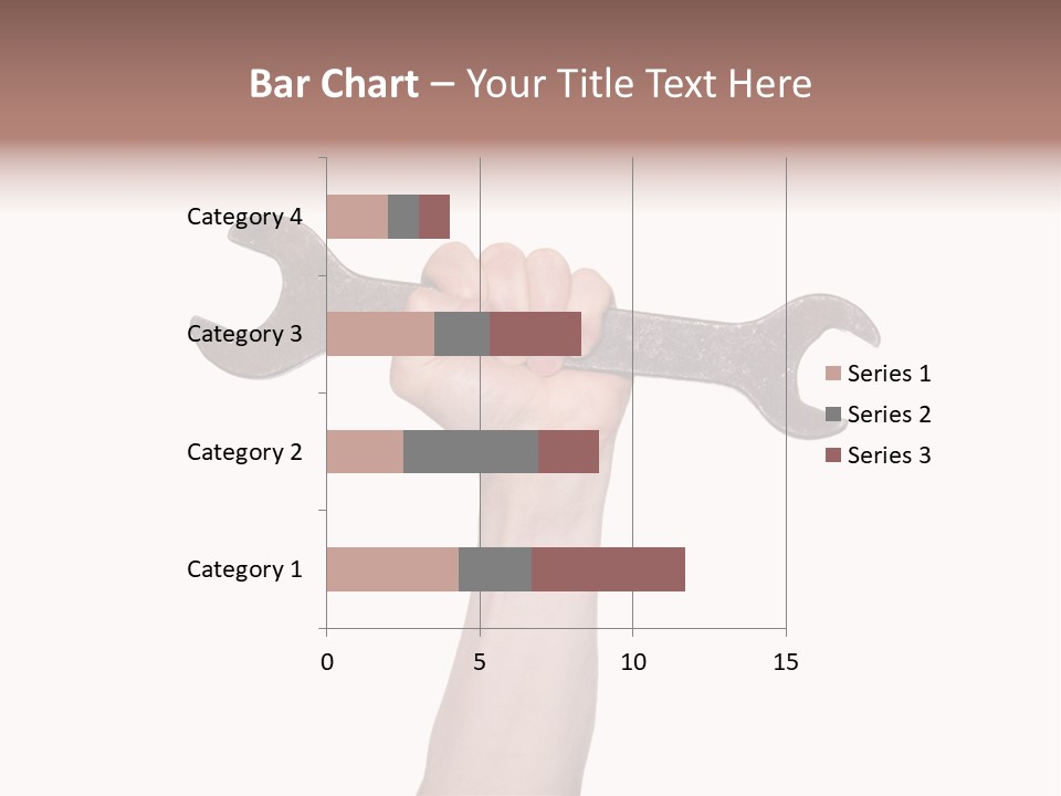 Holding Business Engineer PowerPoint Template