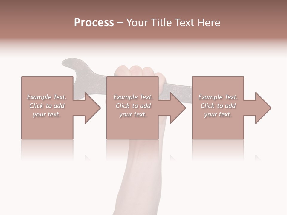Holding Business Engineer PowerPoint Template