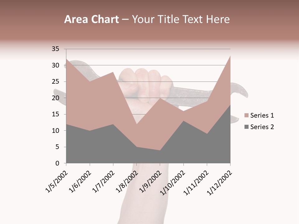 Holding Business Engineer PowerPoint Template
