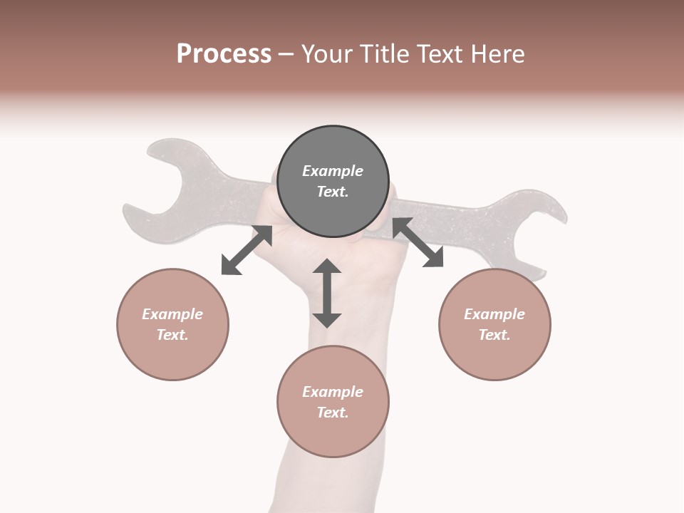 Holding Business Engineer PowerPoint Template