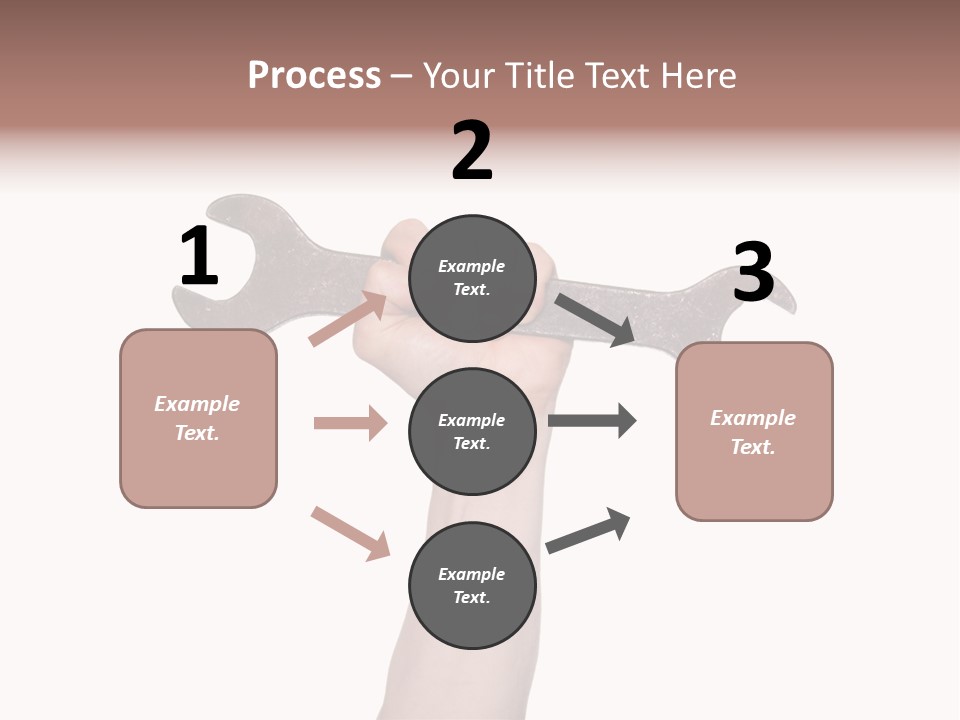 Holding Business Engineer PowerPoint Template