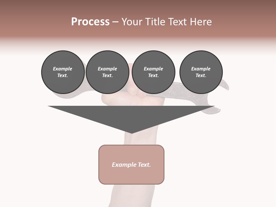 Holding Business Engineer PowerPoint Template