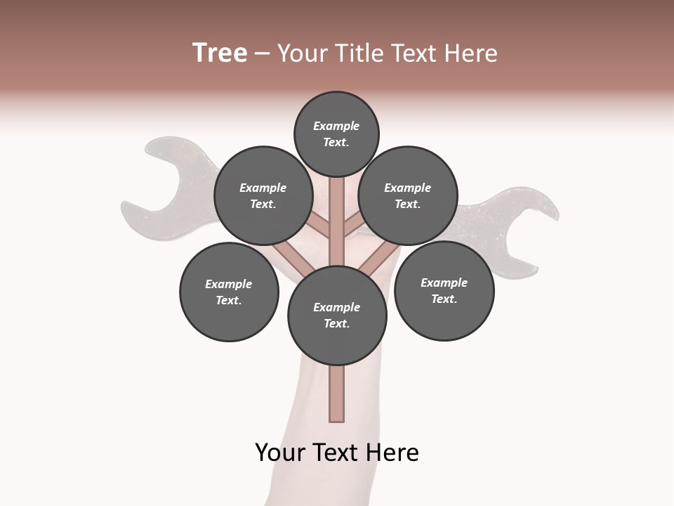 Holding Business Engineer PowerPoint Template