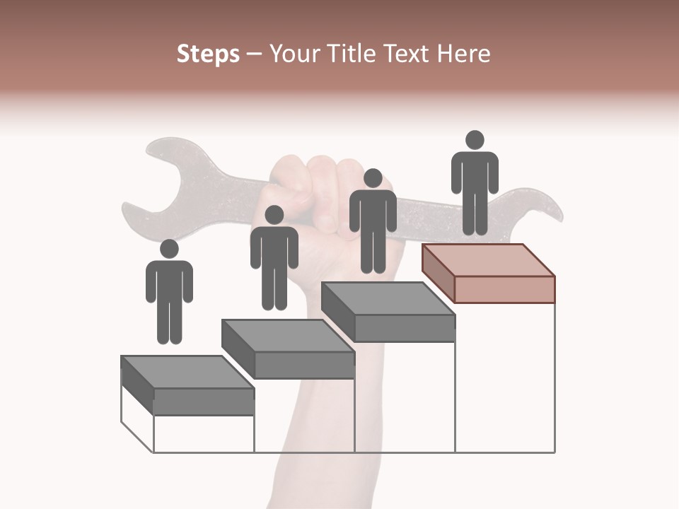 Holding Business Engineer PowerPoint Template