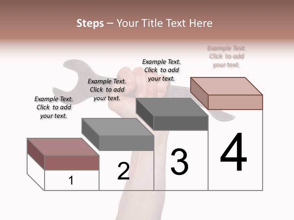 Holding Business Engineer PowerPoint Template