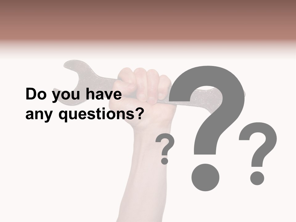 Holding Business Engineer PowerPoint Template